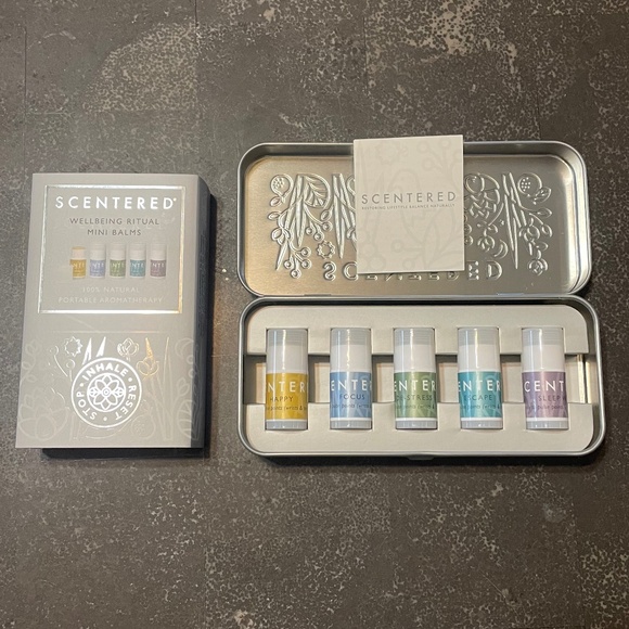 Scentered Wellbeing Ritual Aromatherapy Mini Balms Tin - Picture 4 of 5